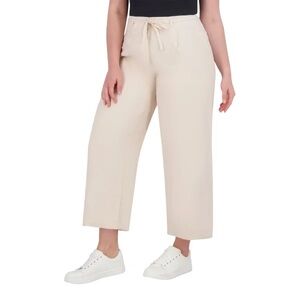 DKNY Beige Cropped Pants